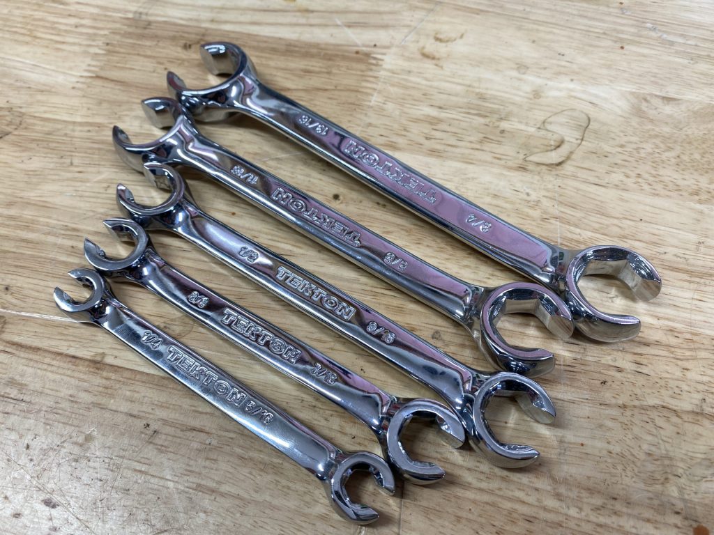 Flare nut wrenches