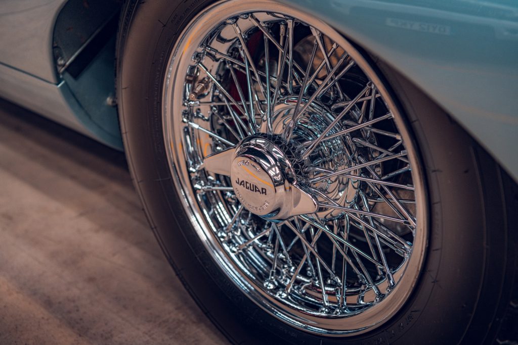 Jaguar E-Type Series 1 wire wheels