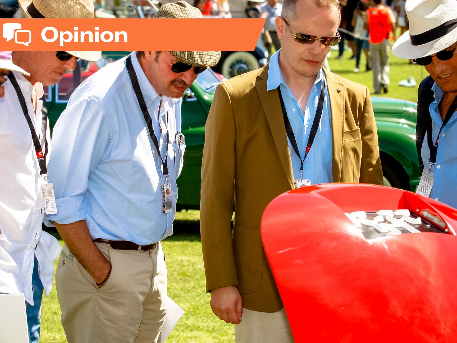 Opinion: Who would be a concours judge?