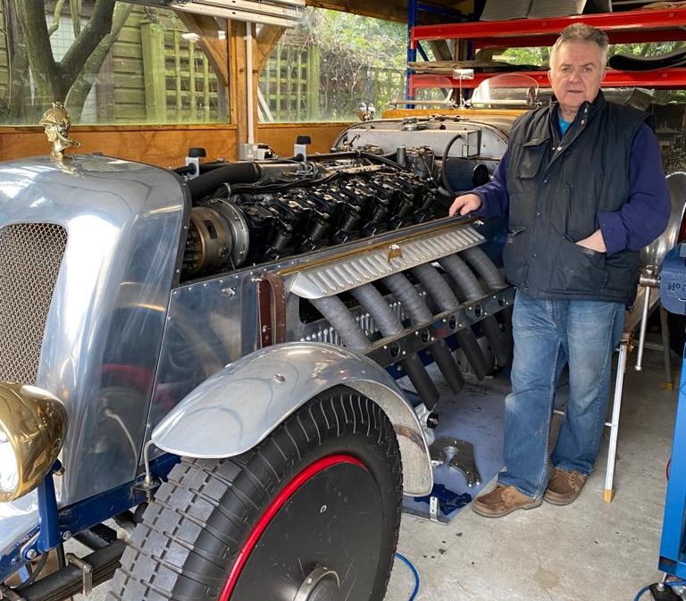 Your classics: Ed Marriott and his 27-litre Minerva Liberty Special