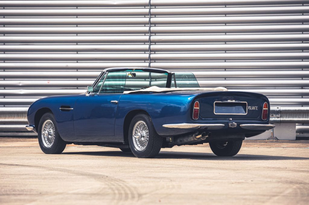 1967 Aston Martin DB6 Volante auction sale