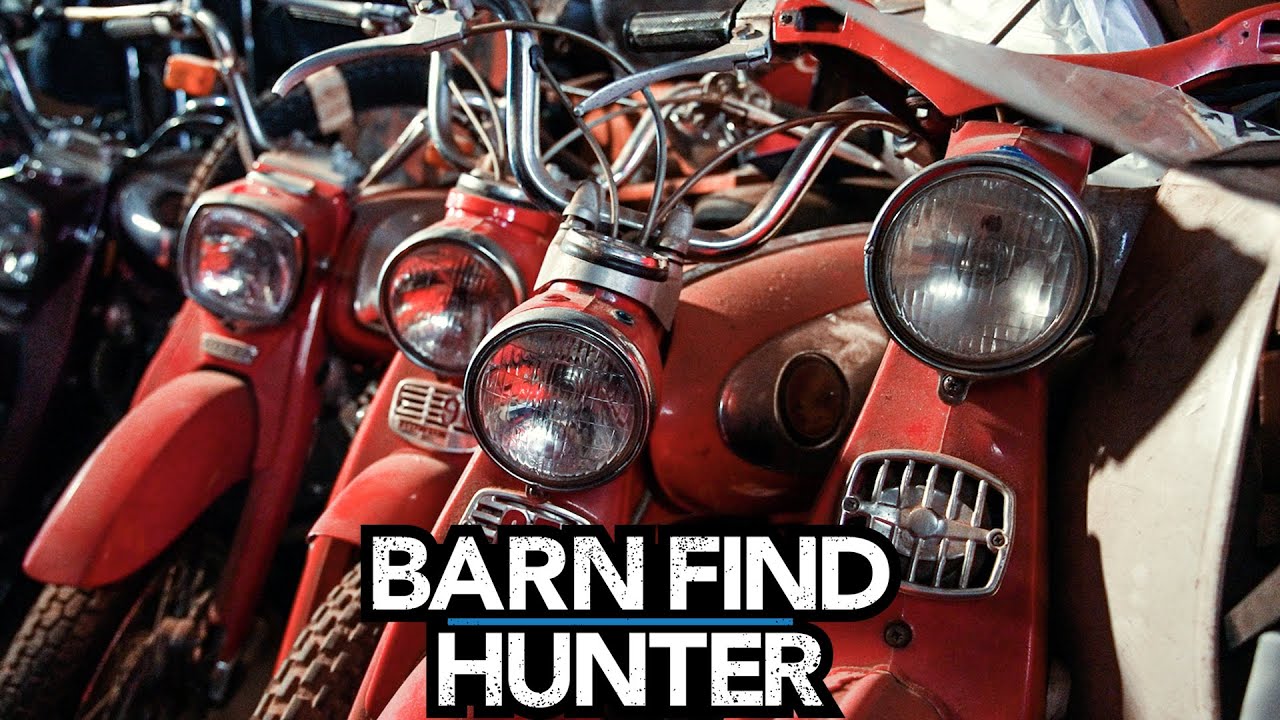 Barn Find Hunter Uncovering thousands of British motorcycle