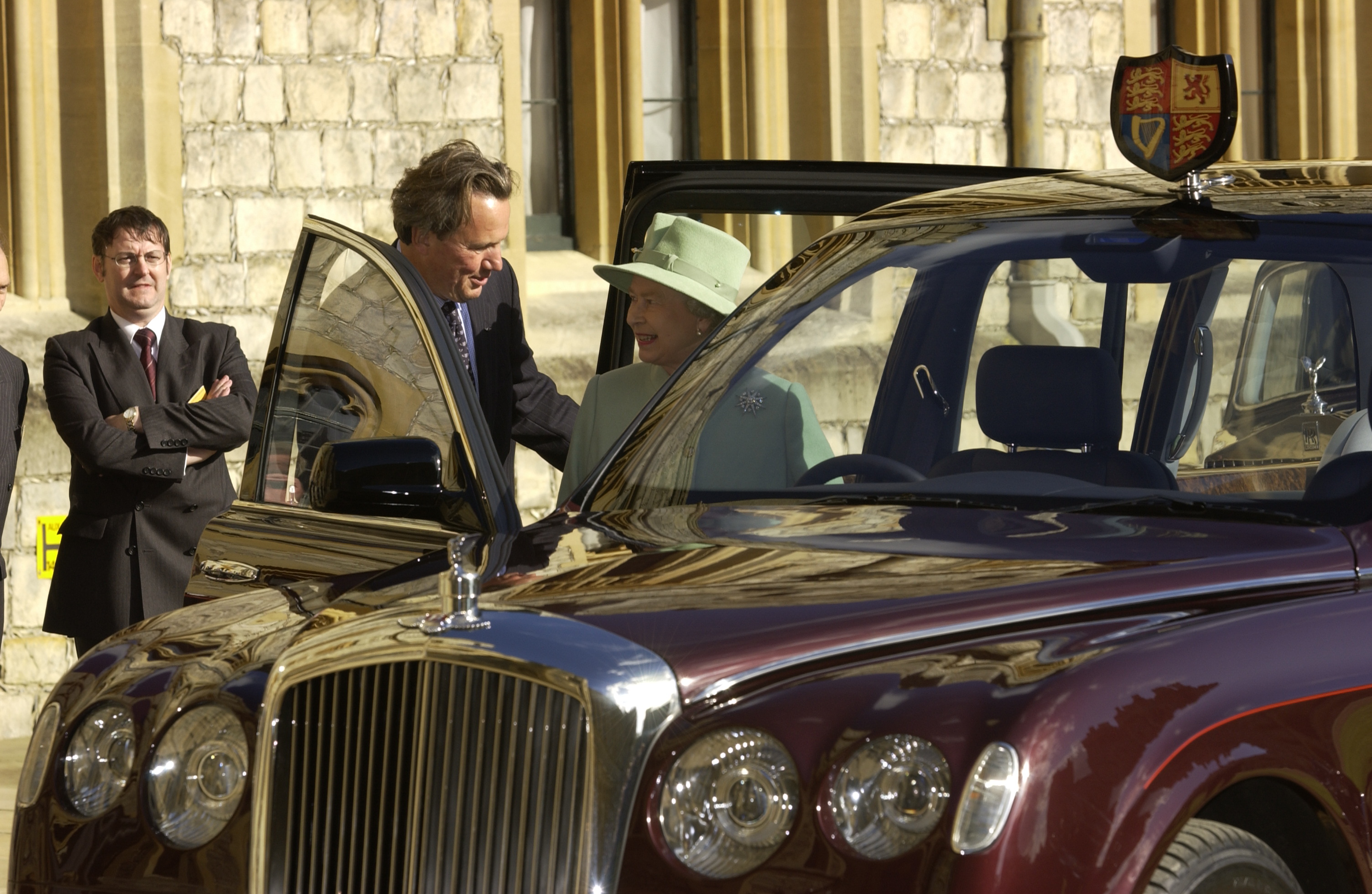 The Queen and the Bentley State Limousine