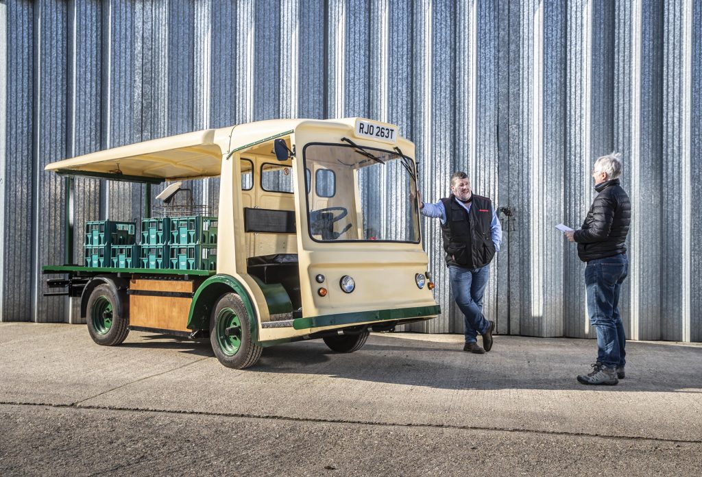 Giles Chapman talks milkfloats with Geoff Hall