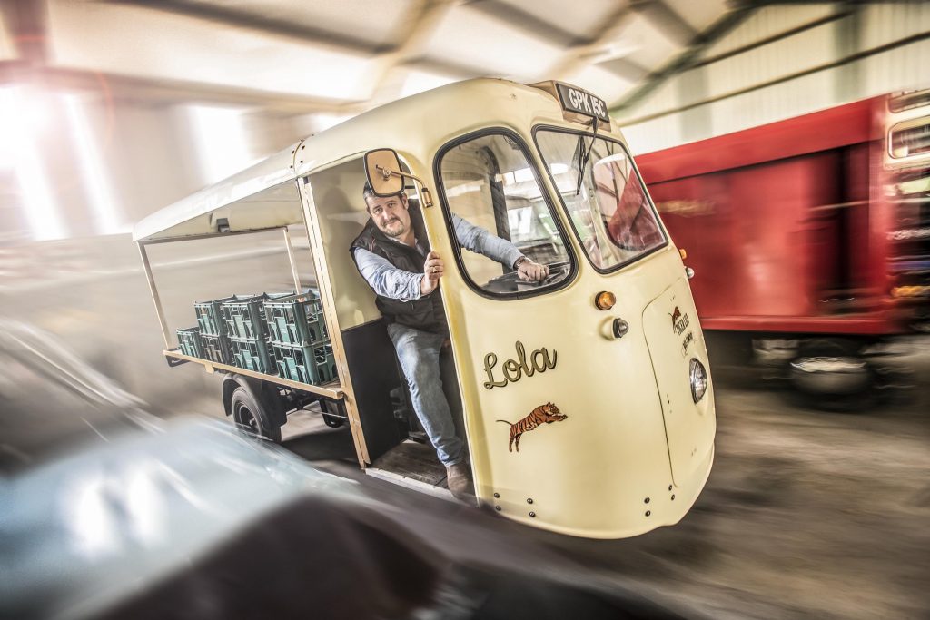 Giles Chapman talks milkfloats with Geoff Hall