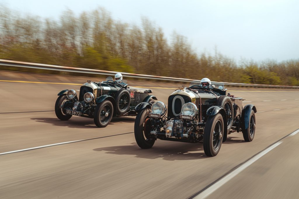 Driving the original Bentley Blower and the 2021 Continuation Series car