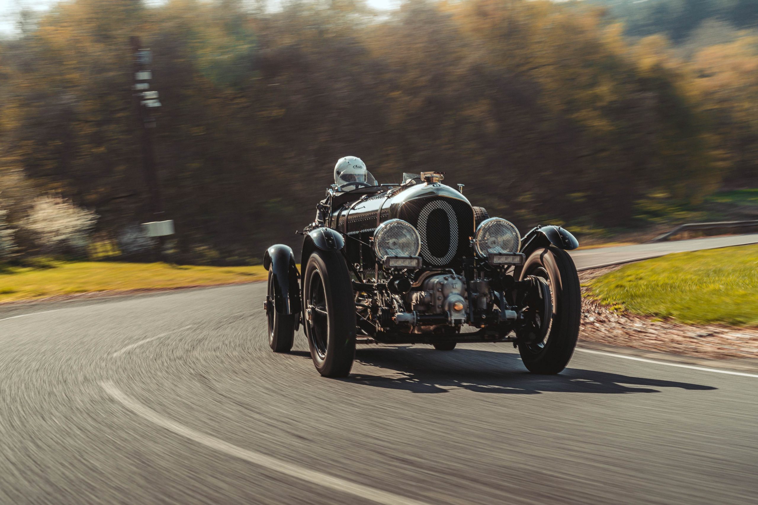 Hard charging in Bentley's new Blower continuation car