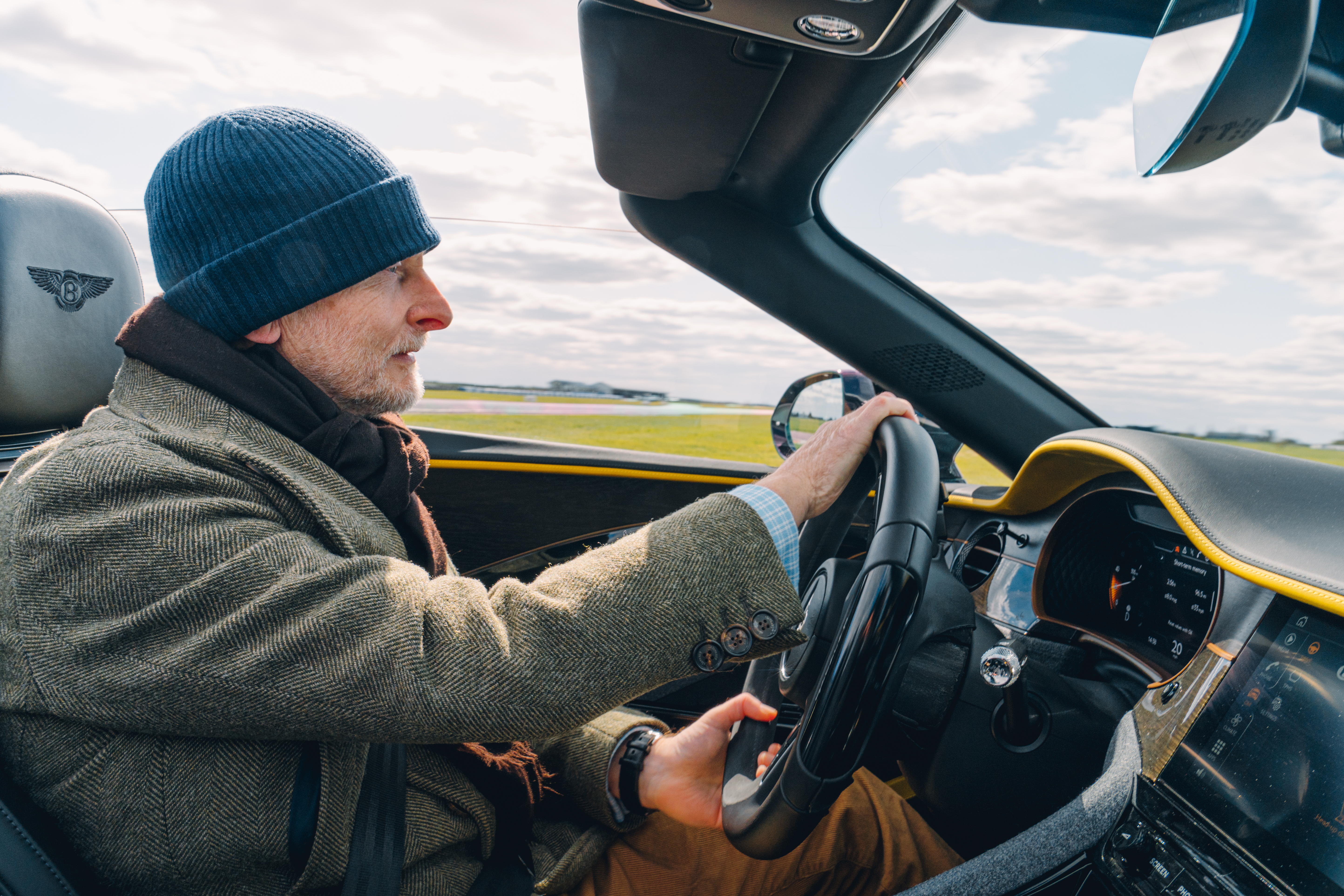 Jeremy Taylor drives the Bentley Bacalar