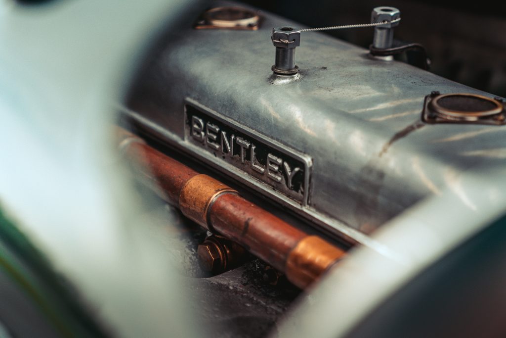 4.5-litre supercharged engine of the Bentley Blower Continuation Series car