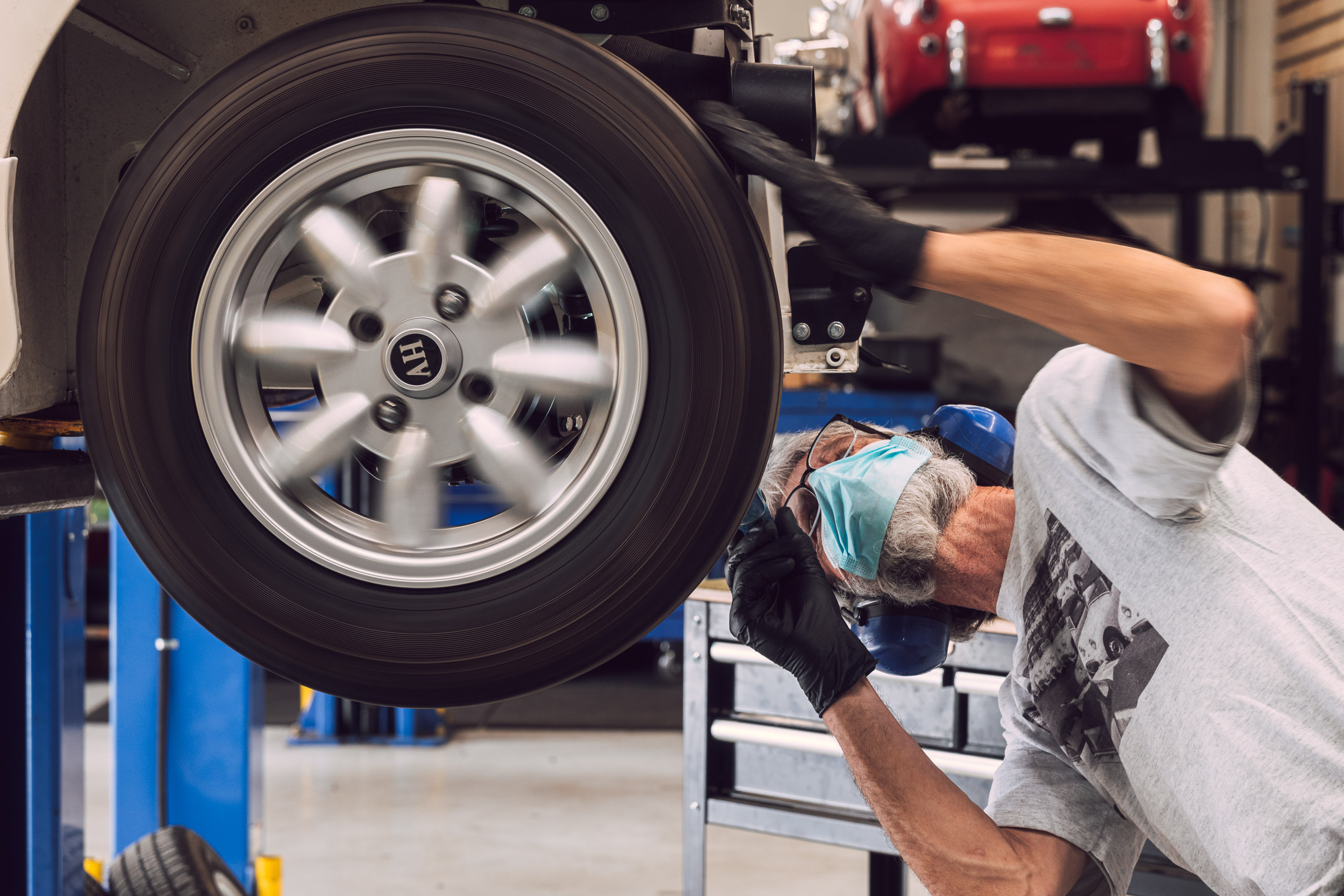 Servicing an Austin-Healey Sprite