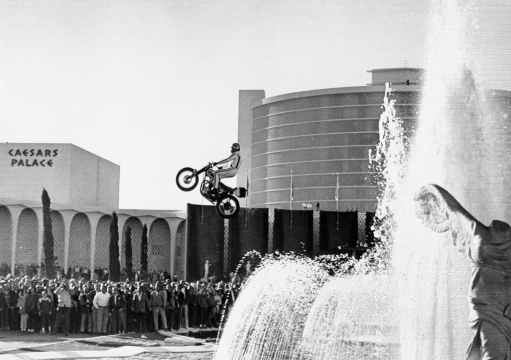 Evel Knievel at Caesars Palace, 1967