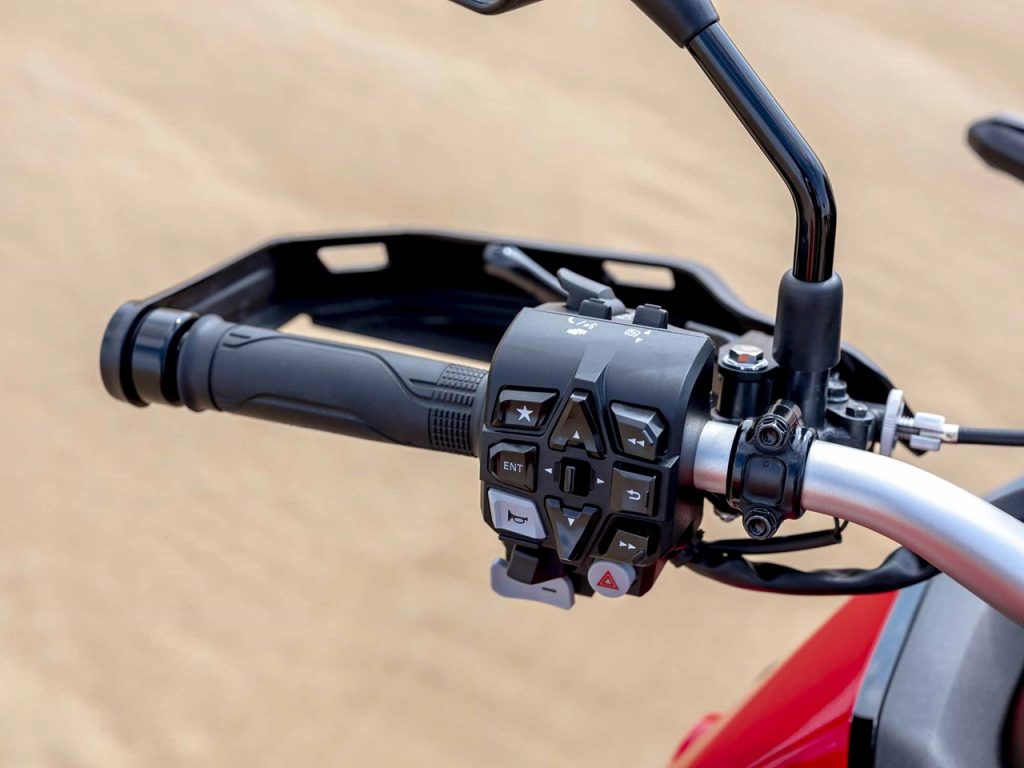 Honda africa-twin-left-switchgear