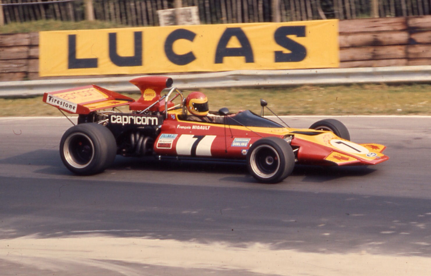 The likely lads in a lock-up who made it to the F1 grid