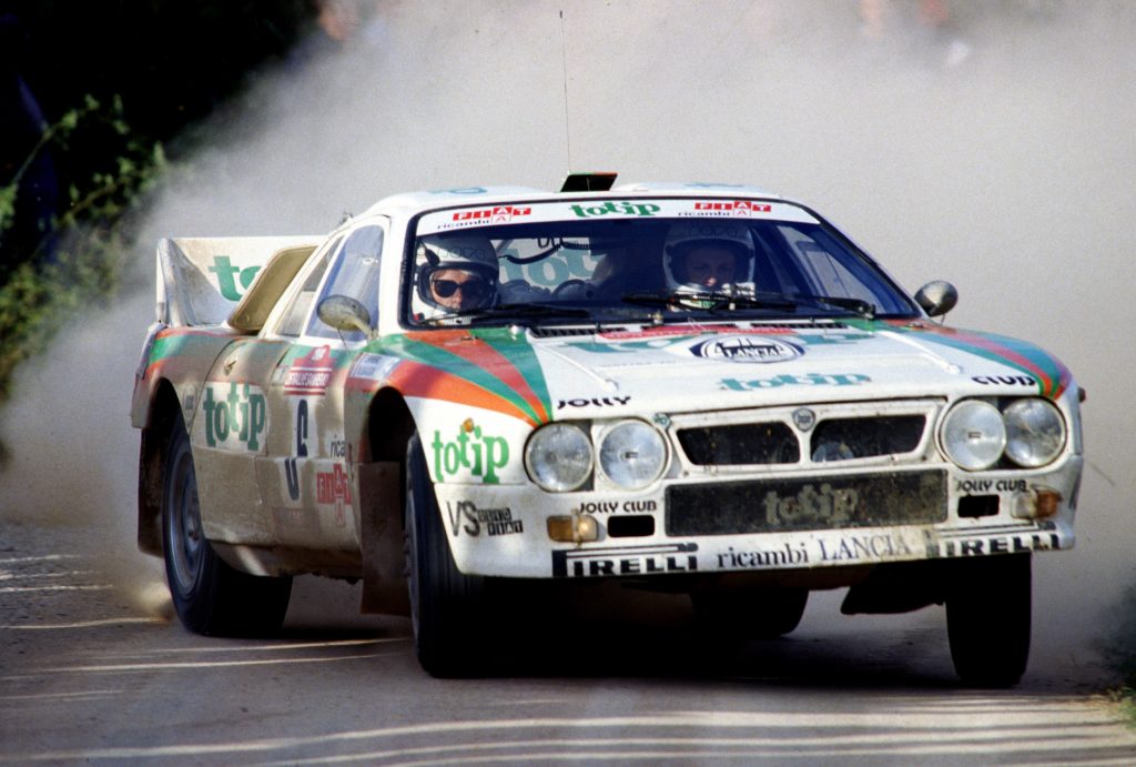 Miki Biasion Lancia 037 1984 San Remo