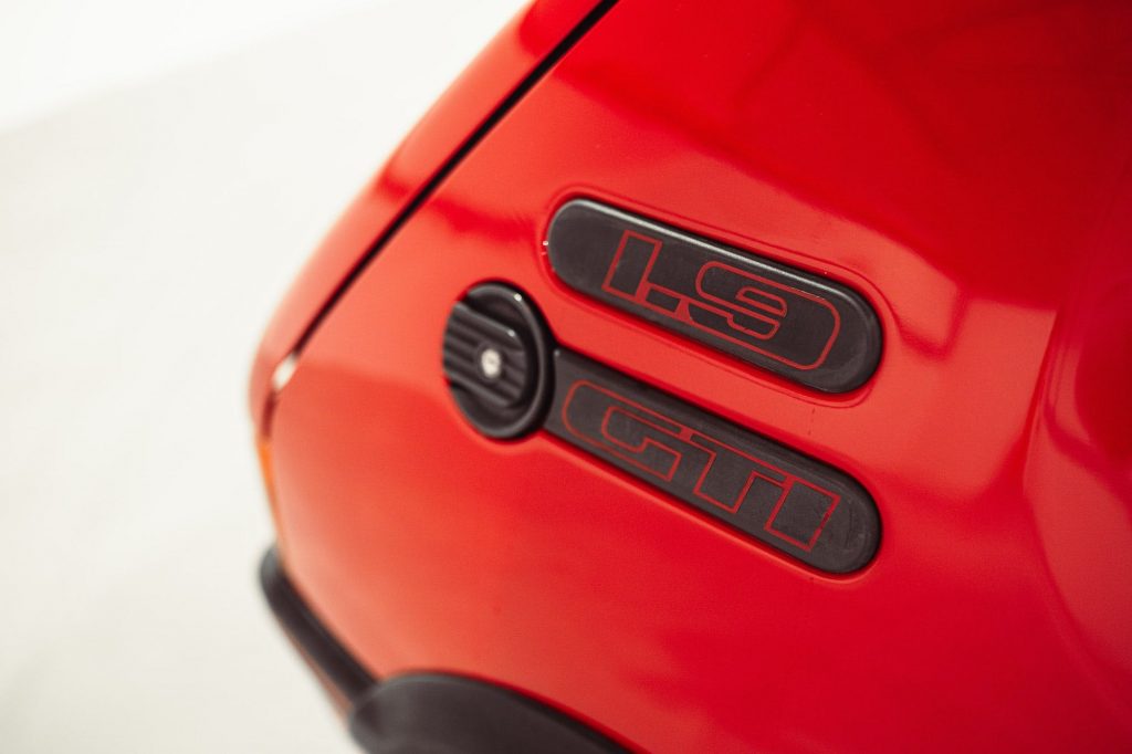 Peugeot 205 GTI c-pillar badge