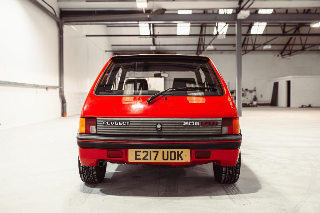 Hagerty Price Guide values for the Peugeot 205 GTI