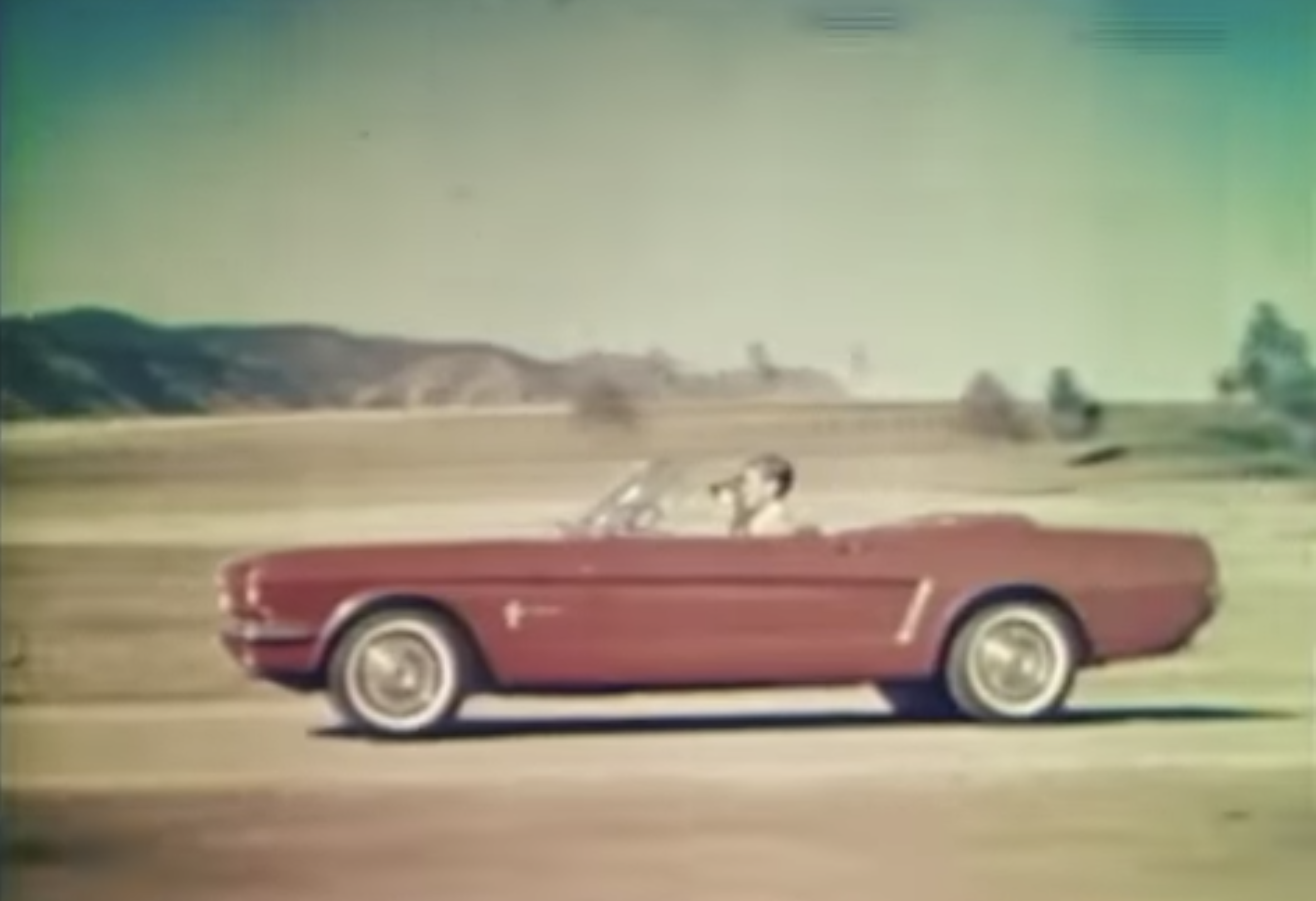 Freeze Frame: The first TV adverts for Ford’s new pony car create Mustang Mania