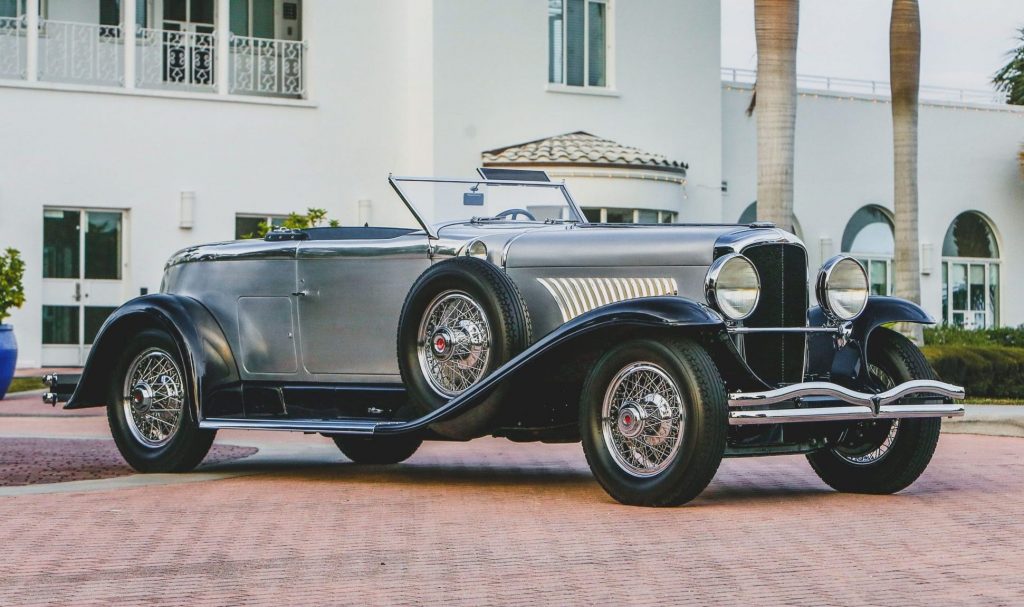 1929 Duesenberg Model J “Disappearing Top” Torpedo by Murphy