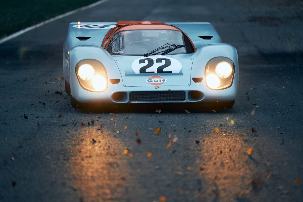 Porsche 917K that raced at Le Mans in 1970