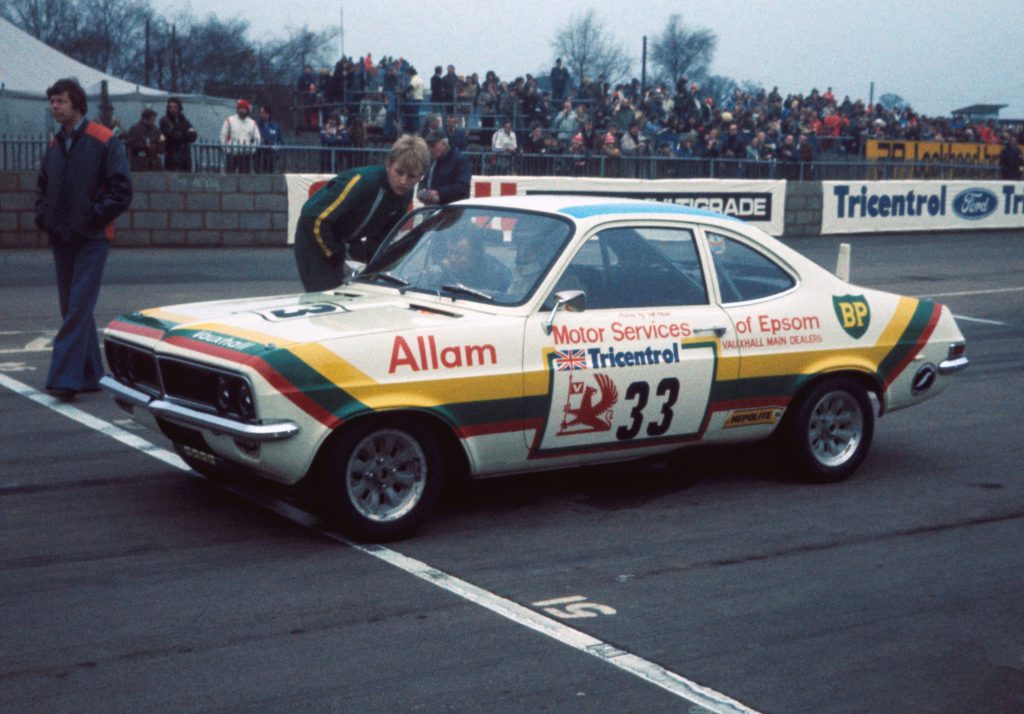 Jeff Allam in Vauxhall Magnum