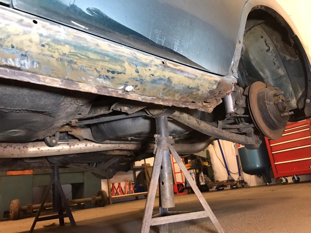 Subaru Impreza Turbo rust repairs
