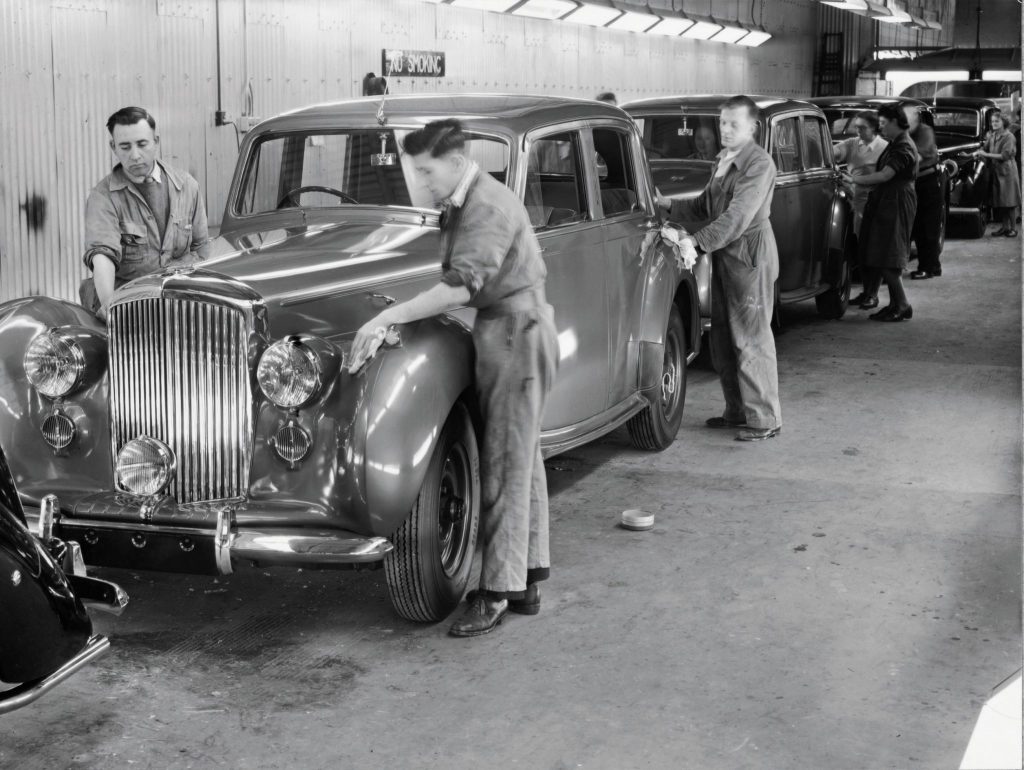 Standard Steel Bentley Mark VI of 1946