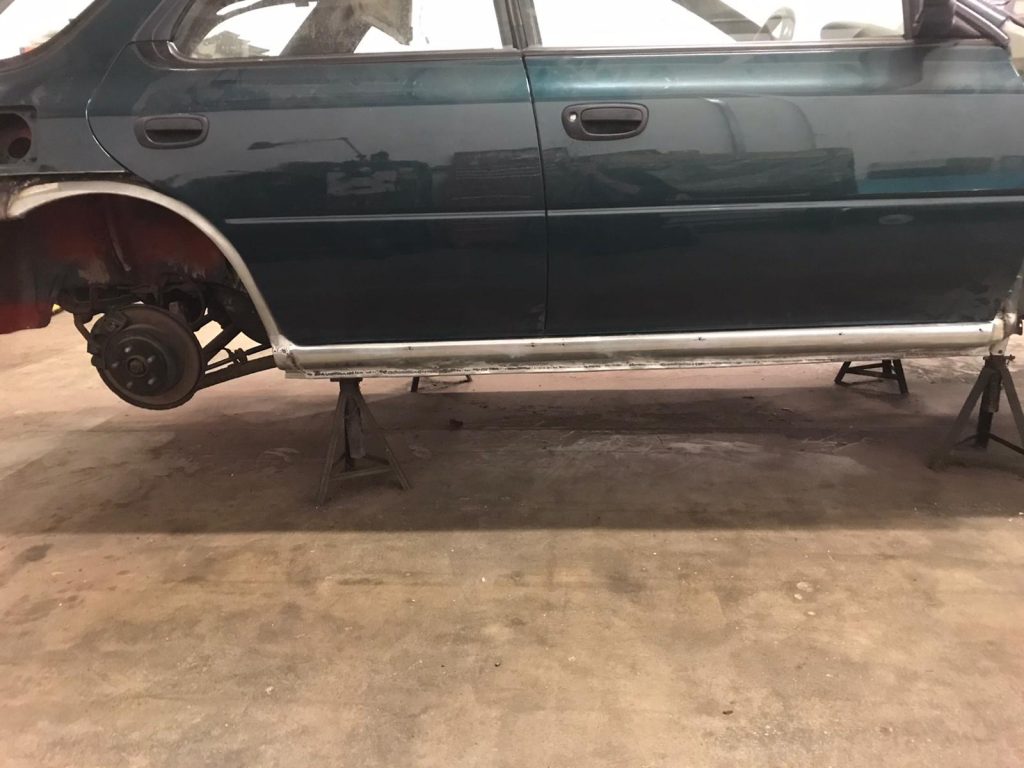 New sills for Subaru Impreza Turbo