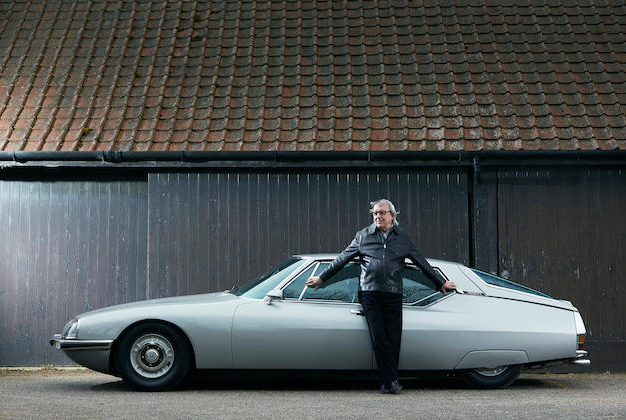 Bill Wyman with his Citroen SM