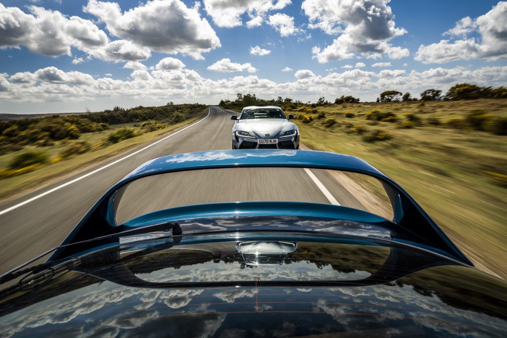 Toyota Supra A80 and A90