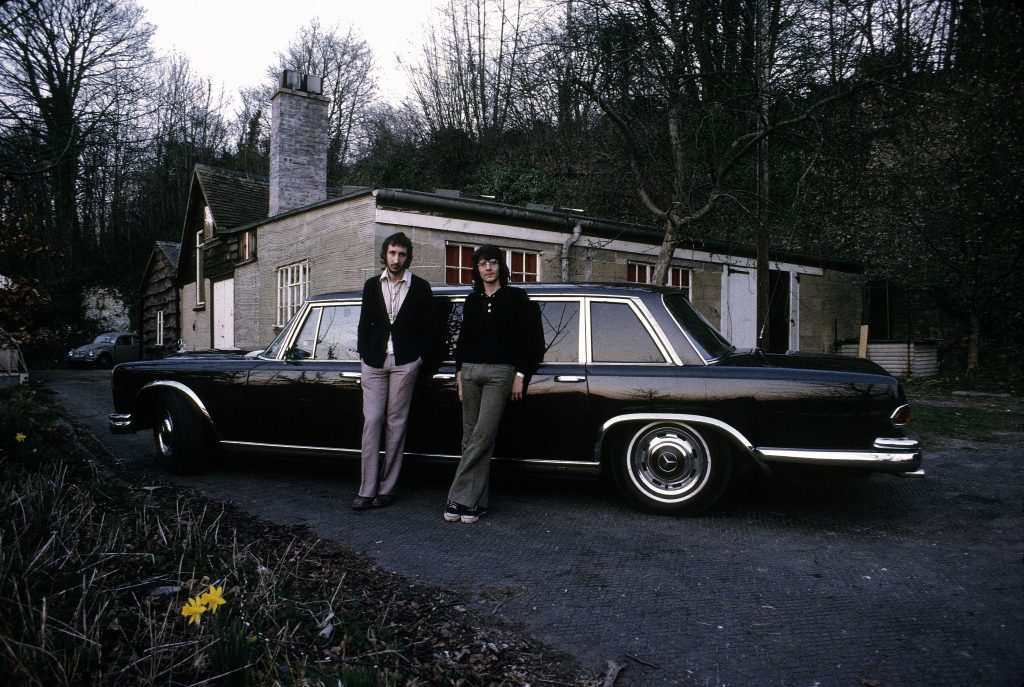 Peter Townshend and his Mercedes-Benz 600 Pullman Limousine