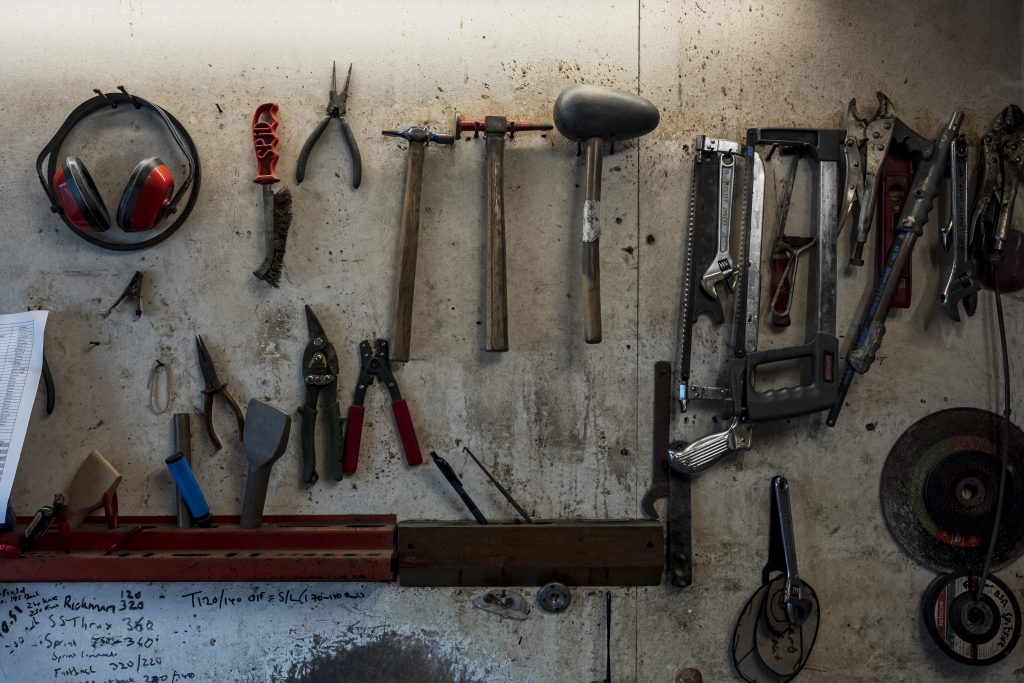 Tools for motorcycle restoration