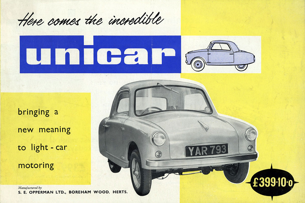 Cars That Time Forgot: Opperman Unicar