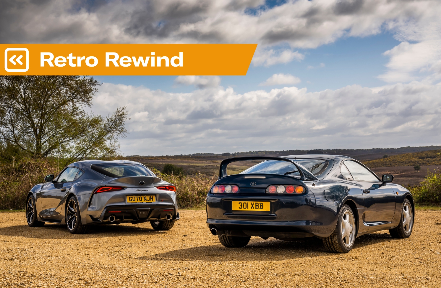 Retro Rewind: Mk4 Toyota Supra vs Mk5 Toyota Supra