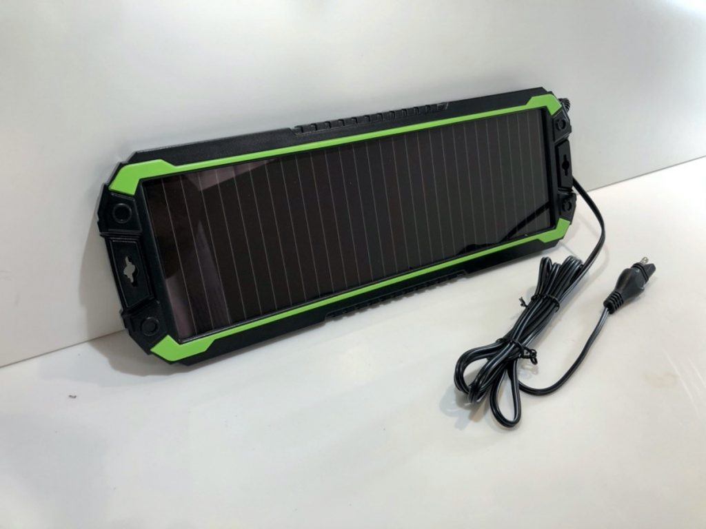 Sealey solar battery charger