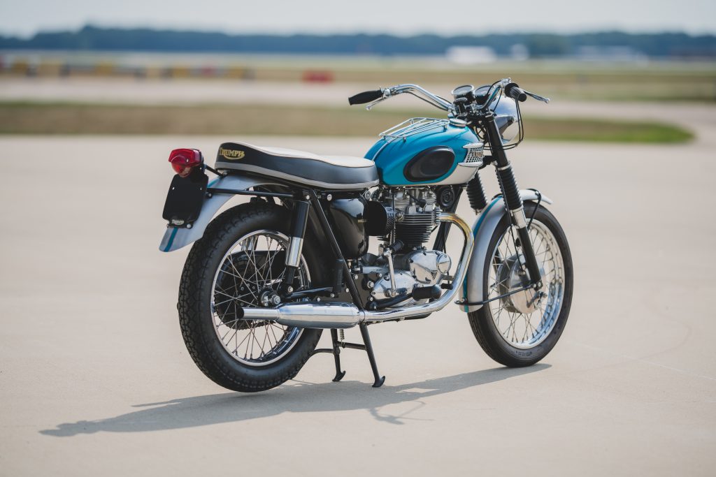 1965-Triumph-Bonneville-T120R is one of the hot collectable motorcycles