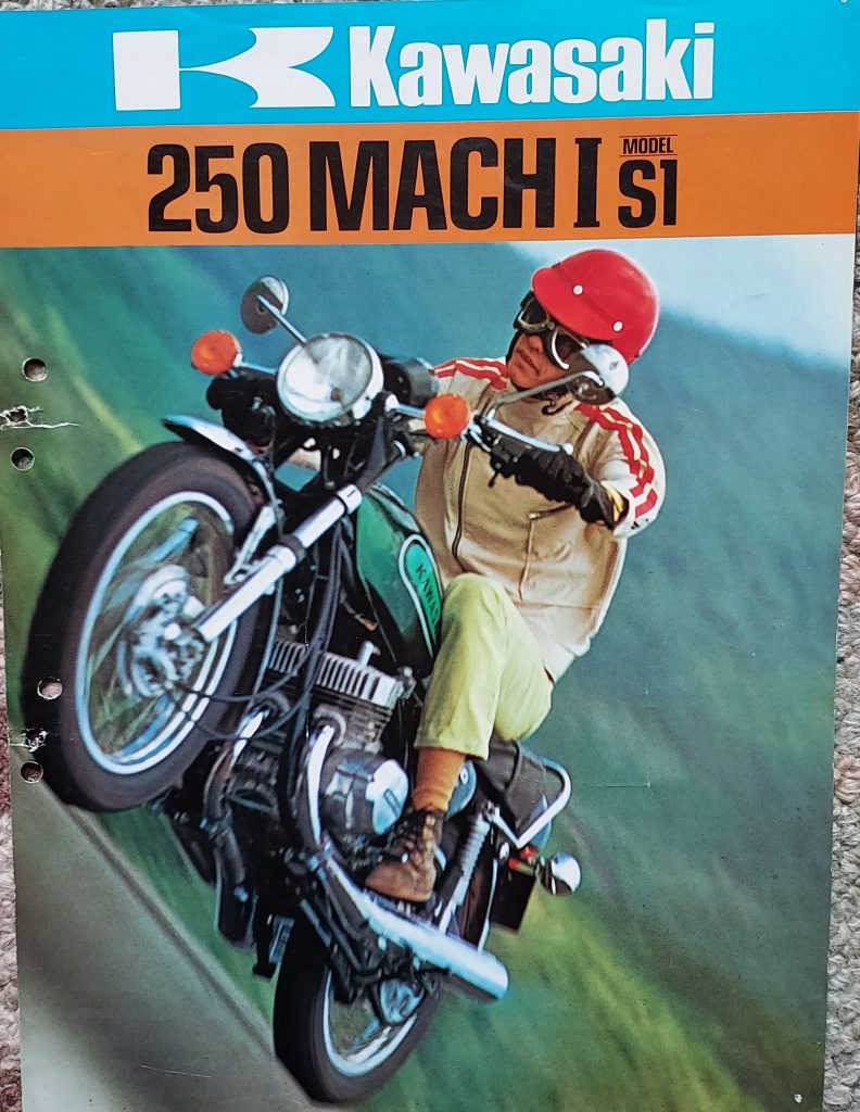 Kawasaki 250 Mach 1 brochure