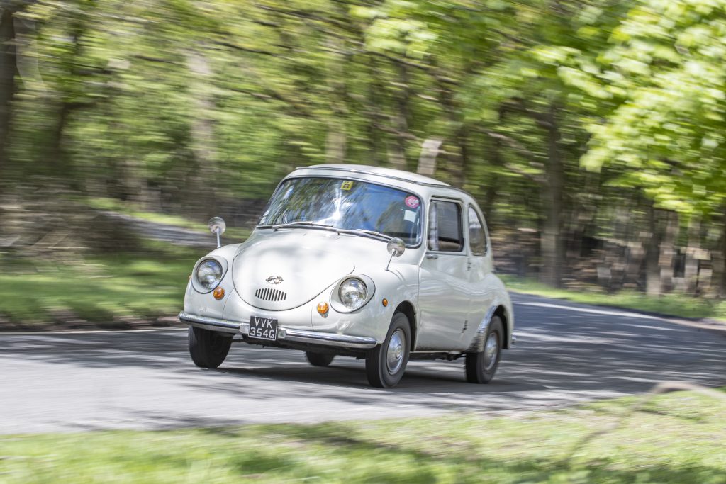 John Simister drives a 1968 Subaru 360