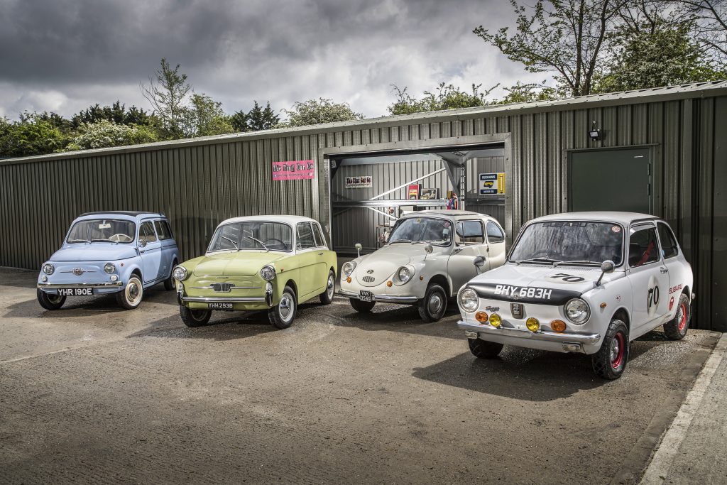 Tiny Happy People: Driving a titchy classic kei car is big fun