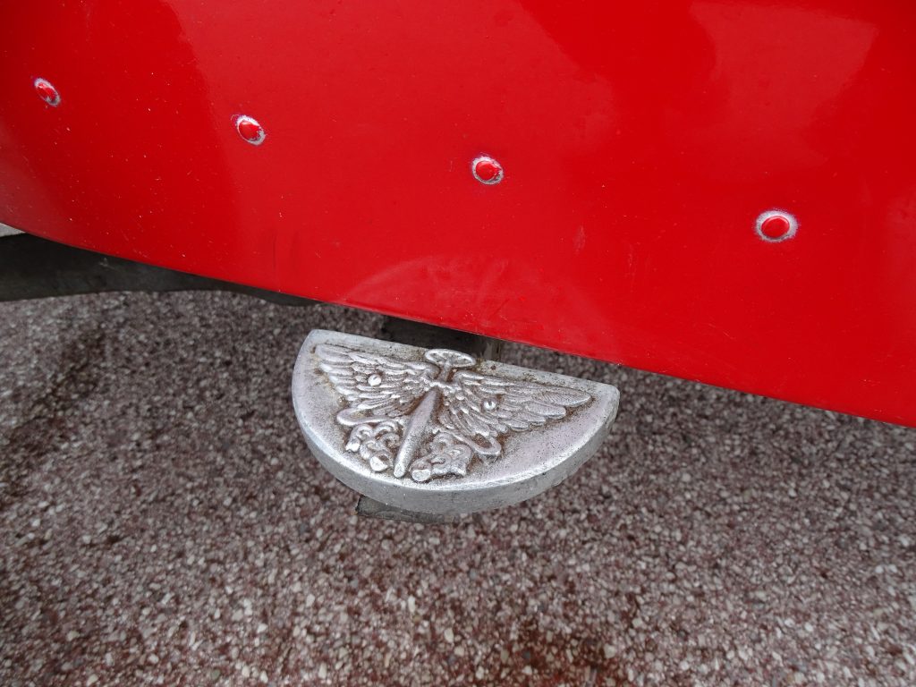 Austin Seven side step