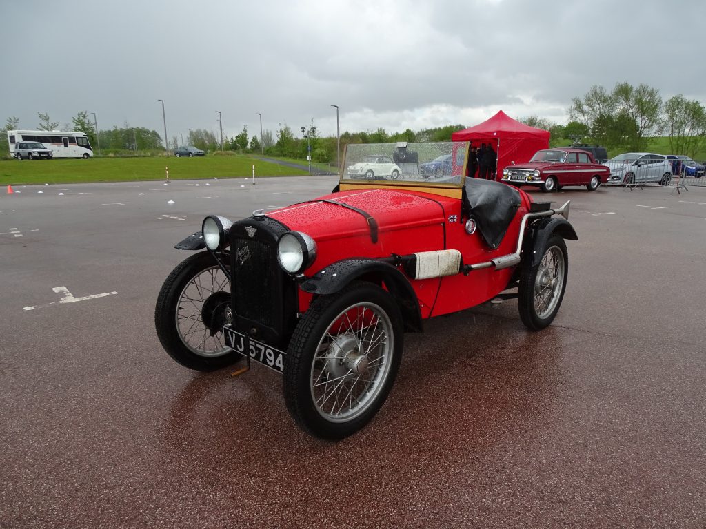 Austin Seven at the Young Drive Classic Car Experience