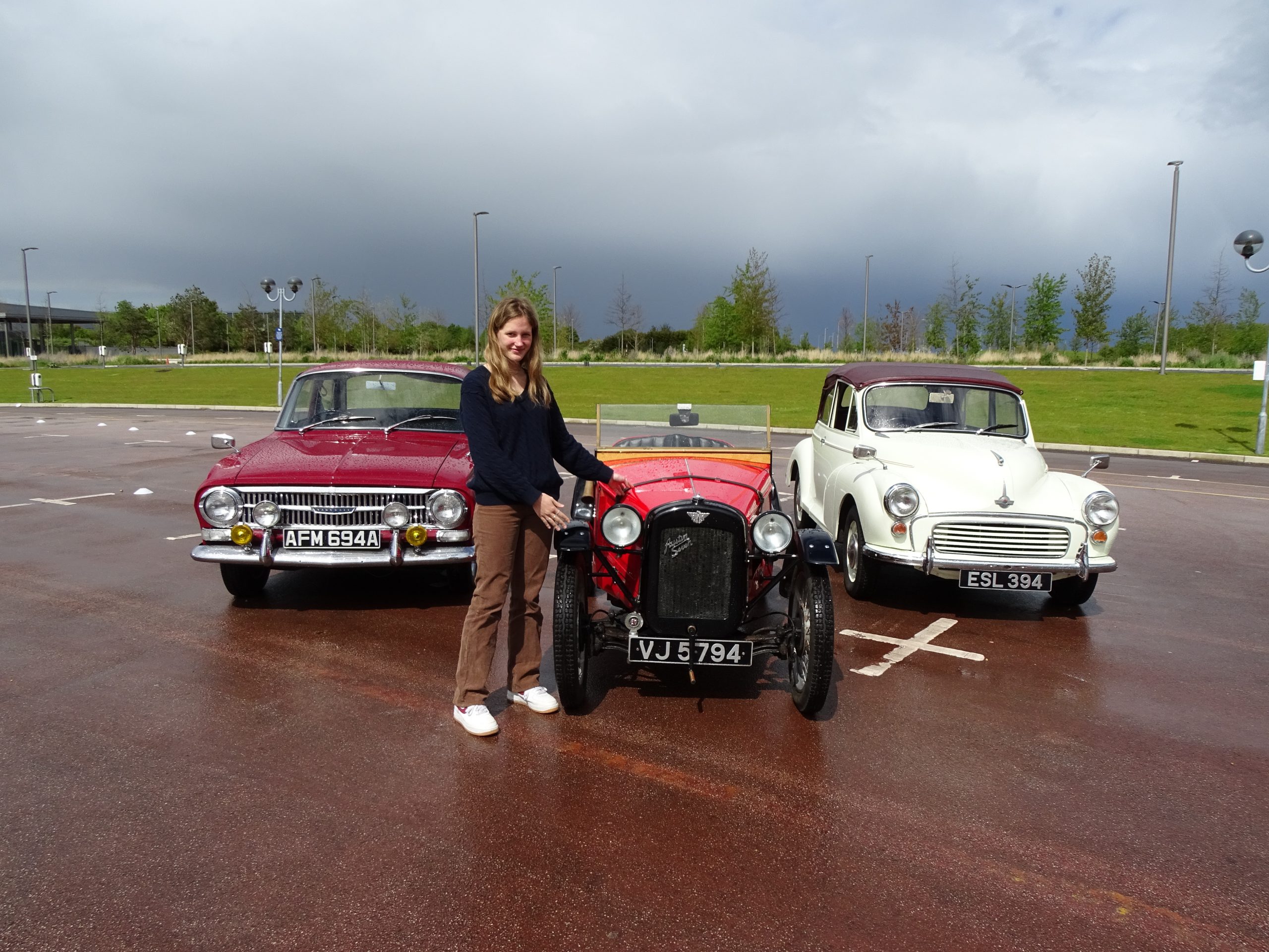 Start them old: Learning to drive in classic cars