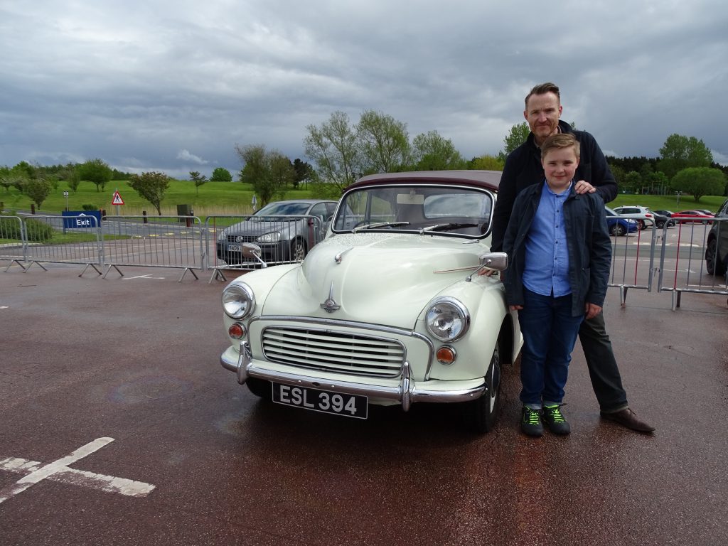 Chester Ferrier with his father, Sacha