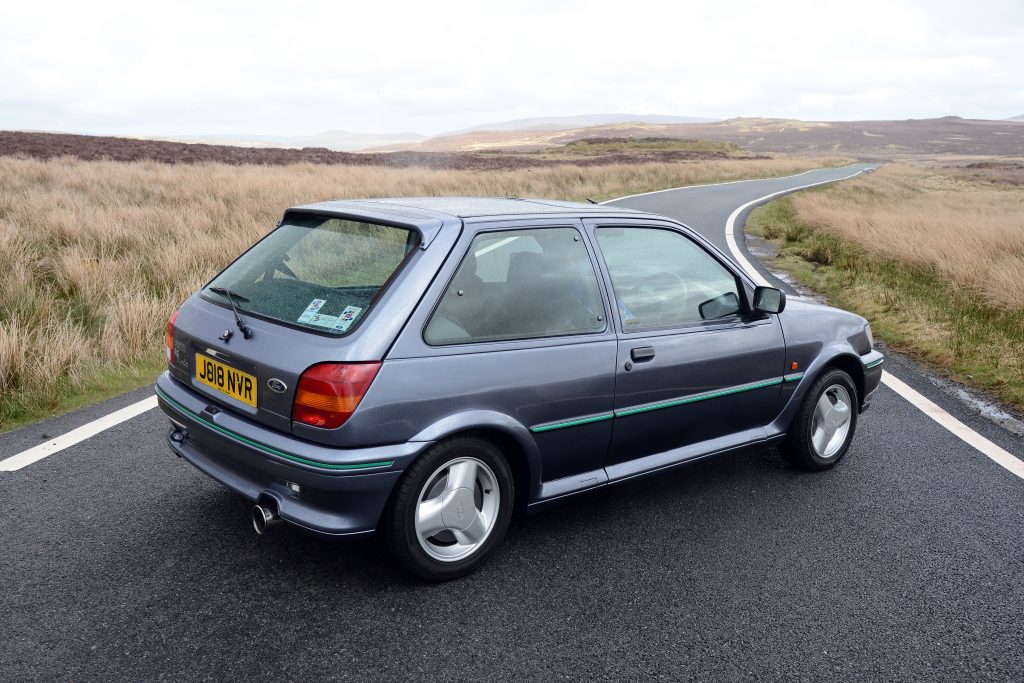 1991 Ford Fiesta RS Turbo driven