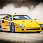 Ferrari F40 drift video