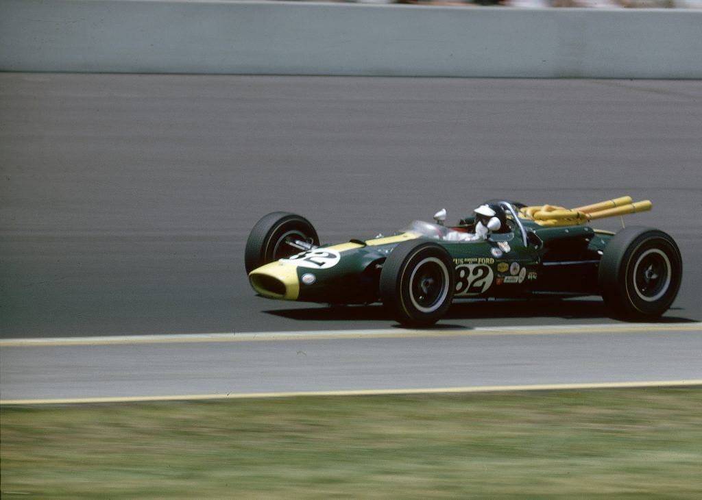 Jim Clark at the 1965 Indy 500