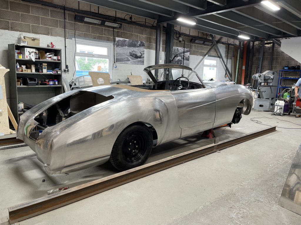 The Bensport La Sarthe drophead bare aluminium body