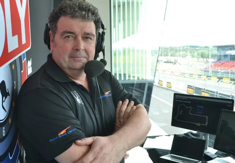 John Hindhaugh Radio Le Mans commentator on the Nurburgring 24 hour race
