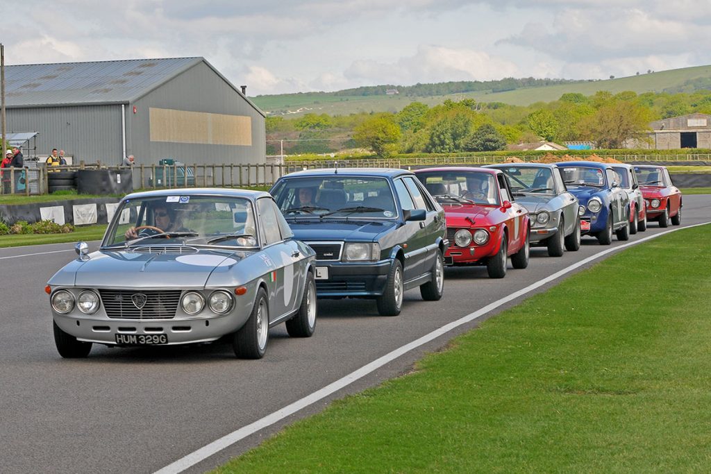 Track day for Lancia owners