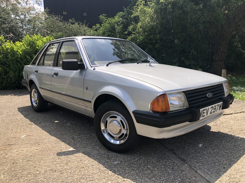 1981 Ford Escort Ghia owned by Princess Diana