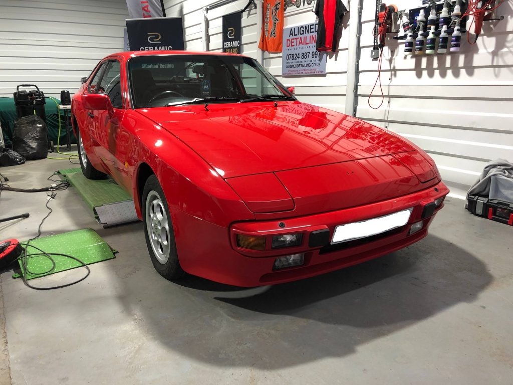 Porsche 944 in bodyshop_John Mayhead, Hagerty